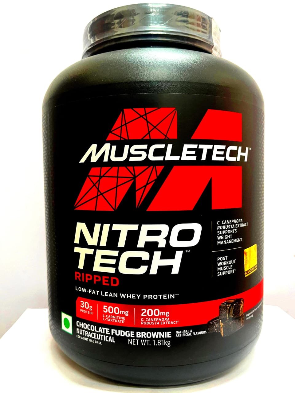 MUSCLETECH NITRO TECH RIPPEDN1.81KG - BPR Nutri Supply